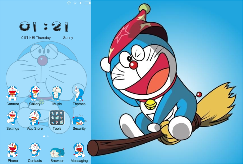 Download Tema Lucu Doraemon - KibrisPDR
