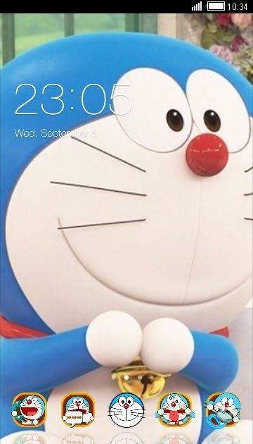 Detail Download Tema Lucu Doraemon Nomer 13
