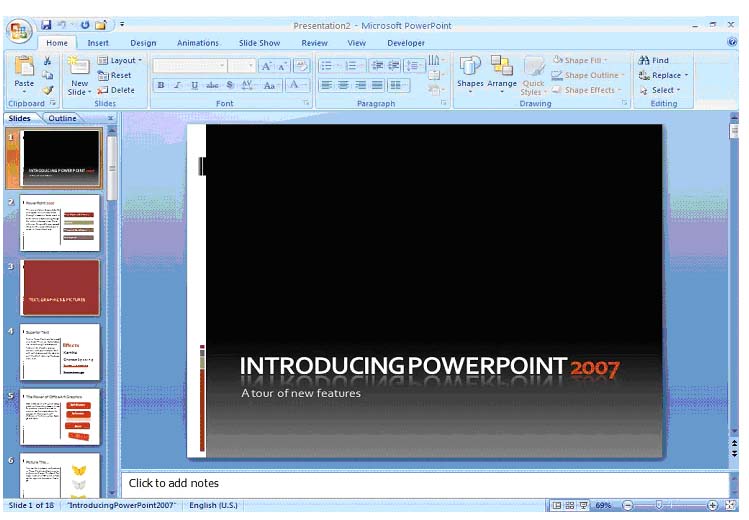 Detail Download Tema Microsoft Powerpoint 2007 Nomer 39