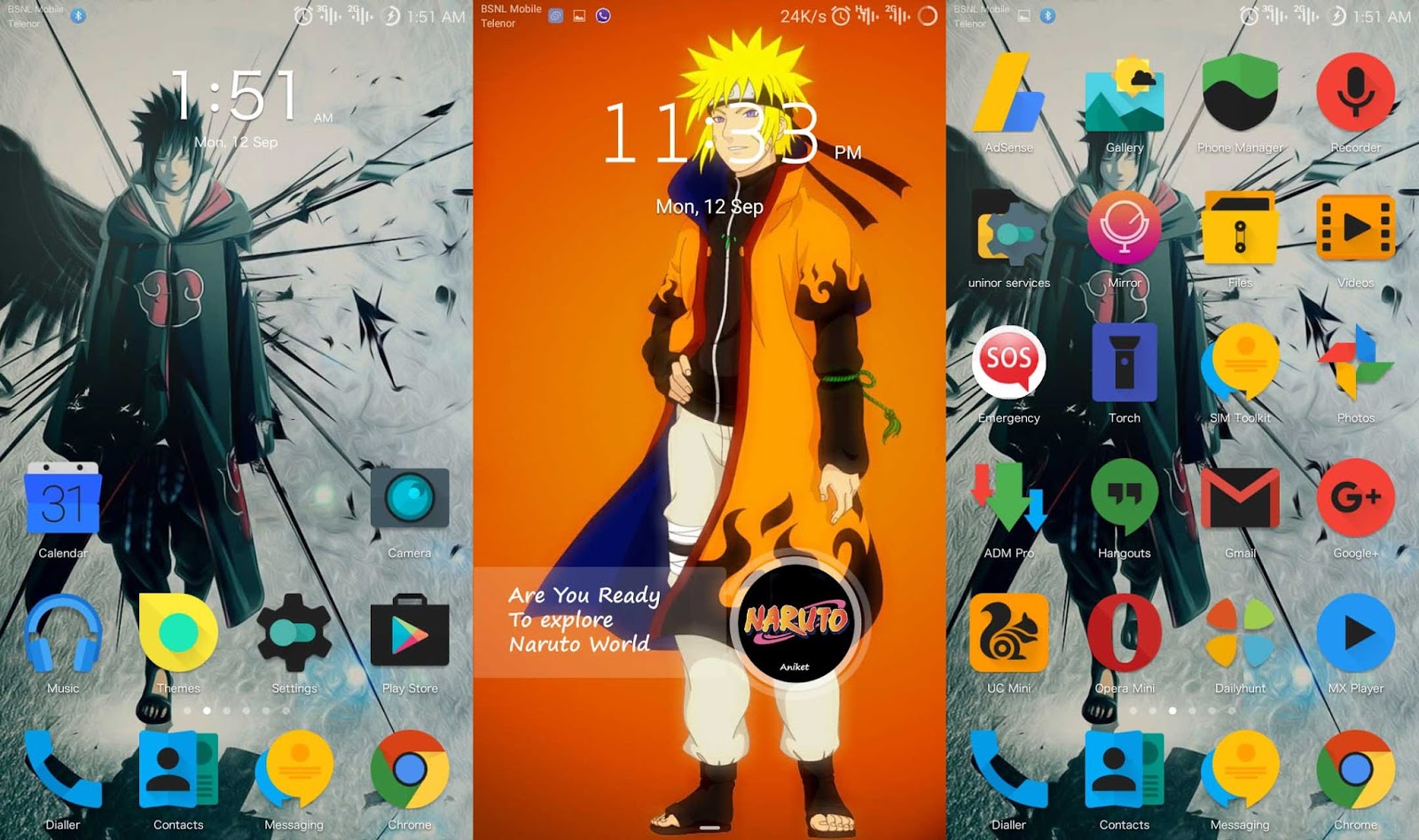 Detail Download Tema Naruto Gratis Nomer 12