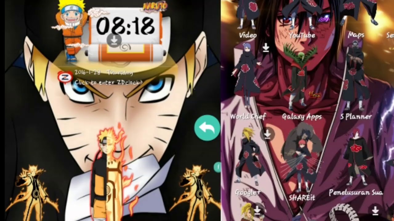 Detail Download Tema Naruto Gratis Nomer 16