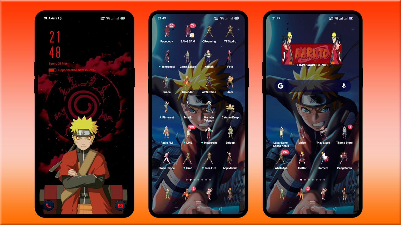 Detail Download Tema Naruto Gratis Nomer 8