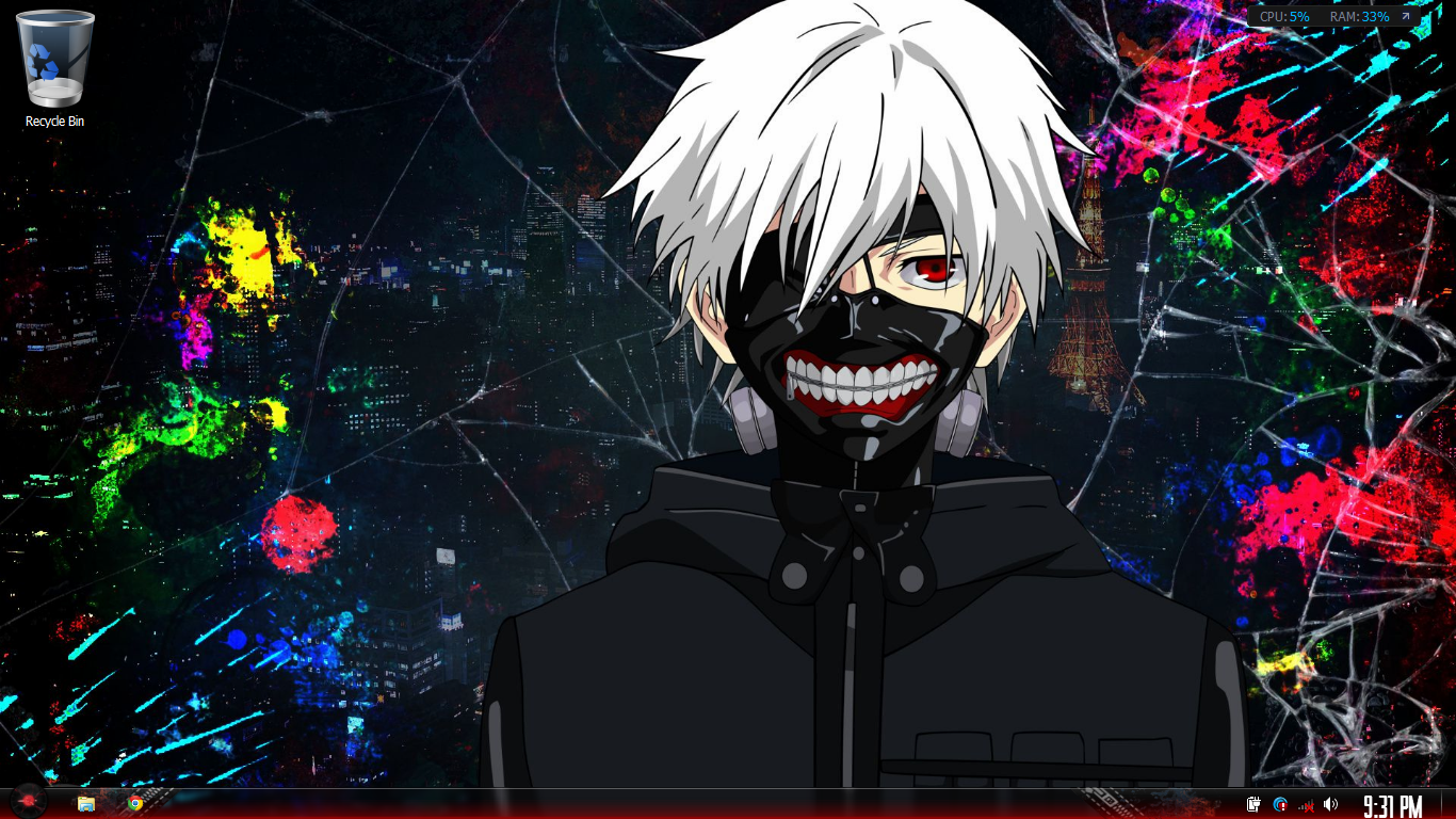 Detail Download Tema Tokyo Ghoul Windows 7 Nomer 48