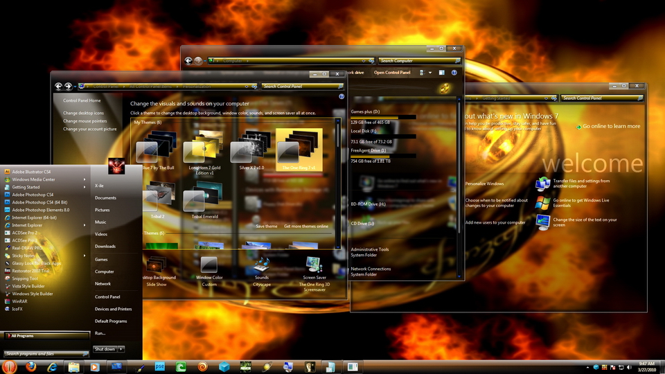 Detail Download Tema Windows 7 3d Keren Nomer 51