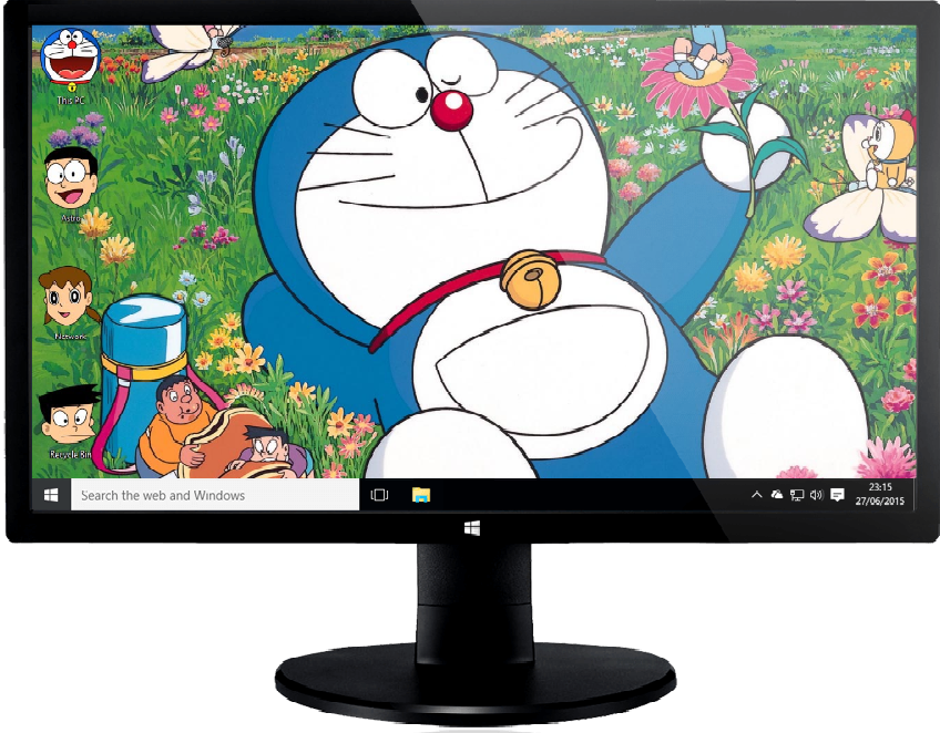 Detail Download Tema Windows 7 Doraemon Nomer 17