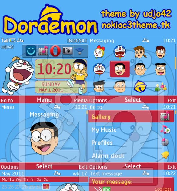 Detail Download Tema Windows 7 Doraemon Nomer 34