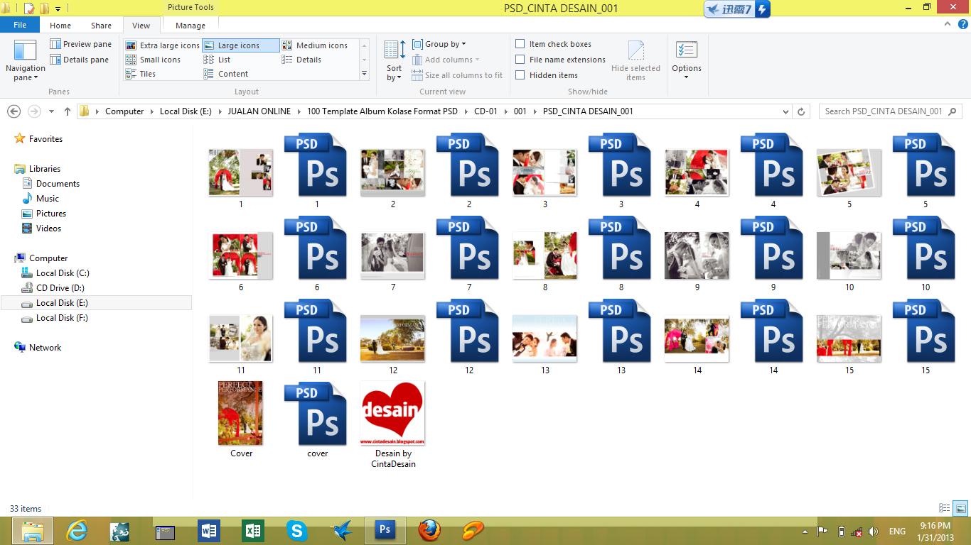 Detail Download Template Album Kolase Nomer 13