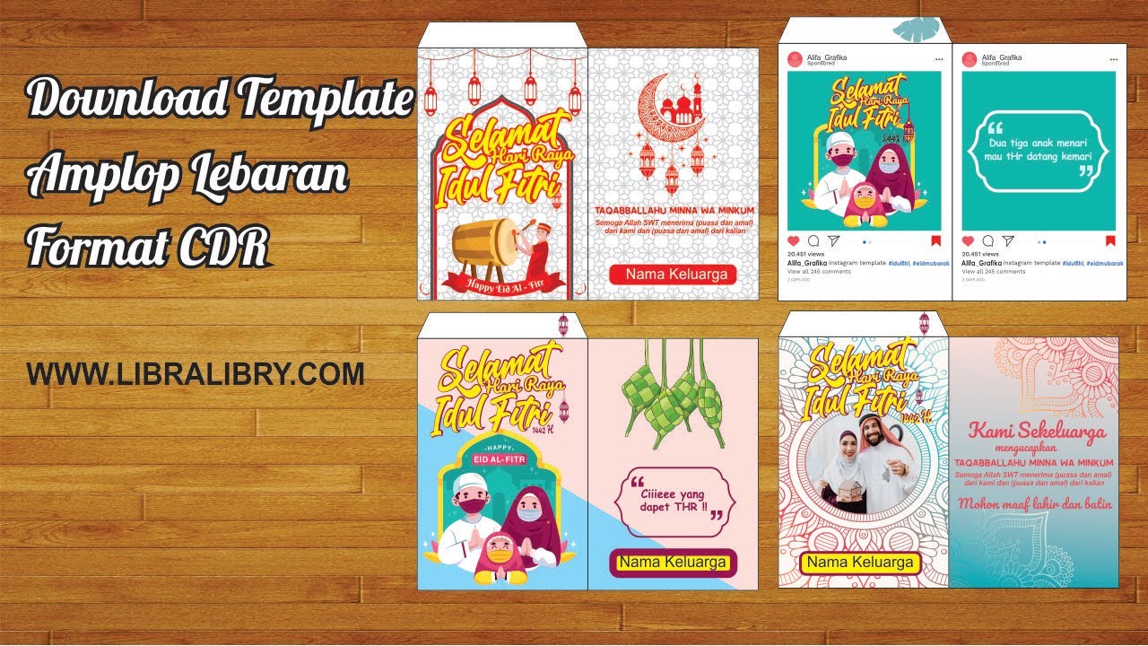 Detail Download Template Amplop Nomer 32