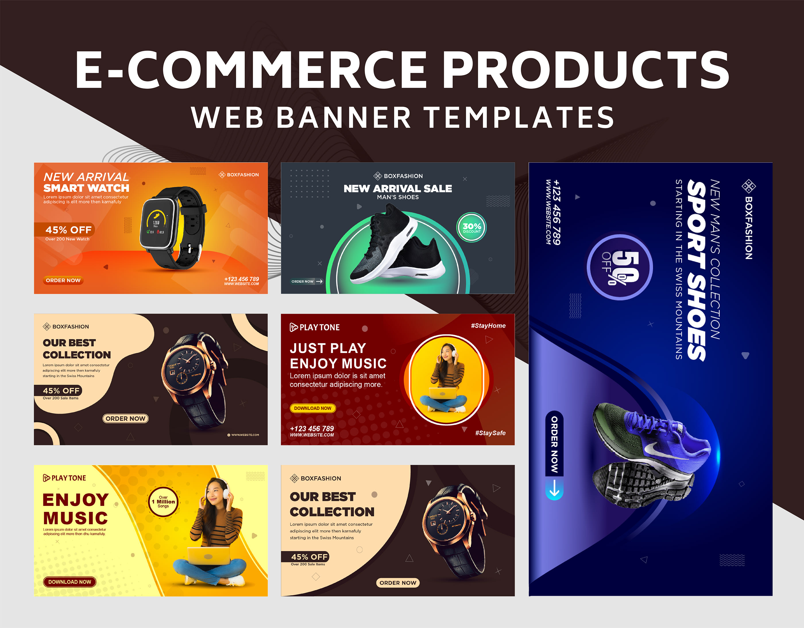 Detail Download Template Banner Photoshop Nomer 31