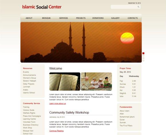 Detail Download Template Blog Islami Keren Nomer 10