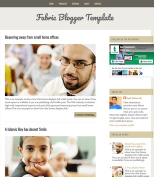 Detail Download Template Blog Islami Keren Nomer 9