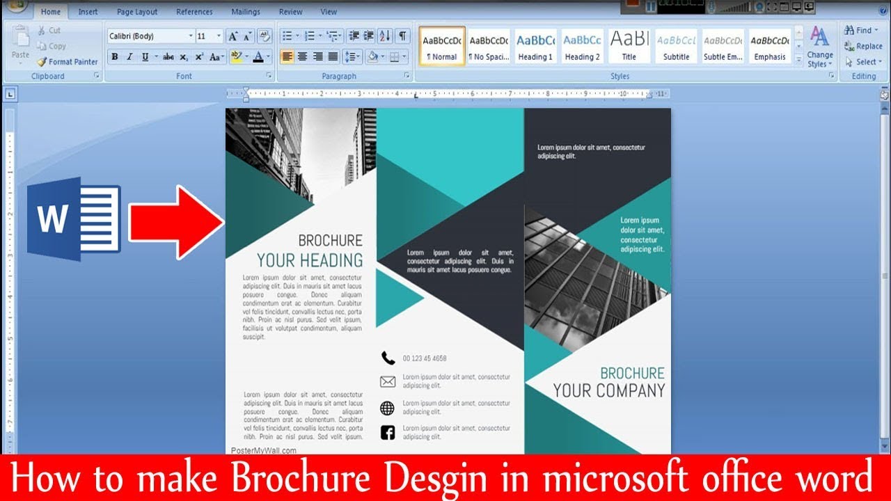 Detail Download Template Brosur Microsoft Word 2007 Gratis Nomer 32