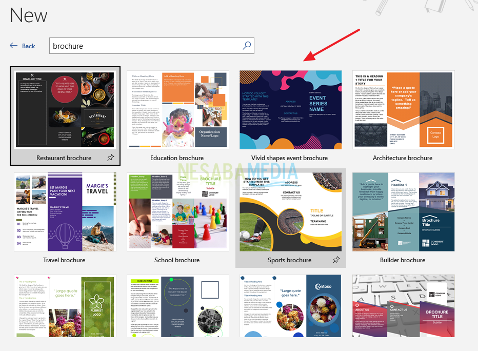 Detail Download Template Brosur Microsoft Word 2007 Gratis Nomer 53