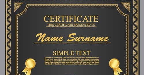 Detail Download Template Certificate Coreldraw Nomer 50