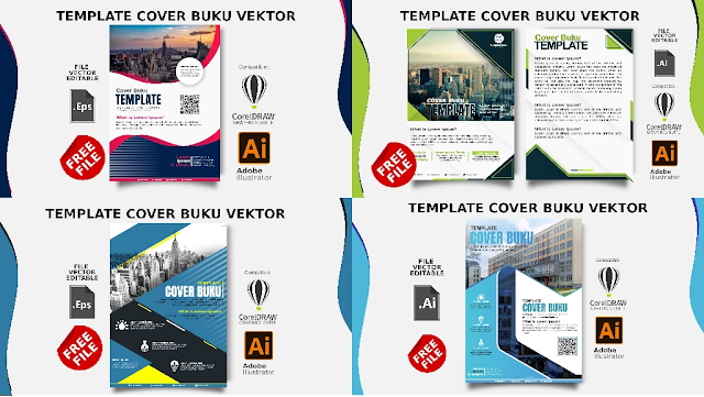 Detail Download Template Cover Buku Corel Draw Nomer 12