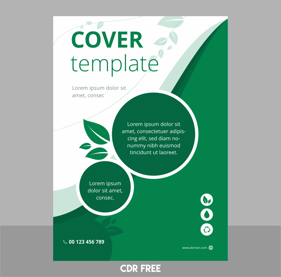 Detail Download Template Cover Buku Corel Draw Nomer 14