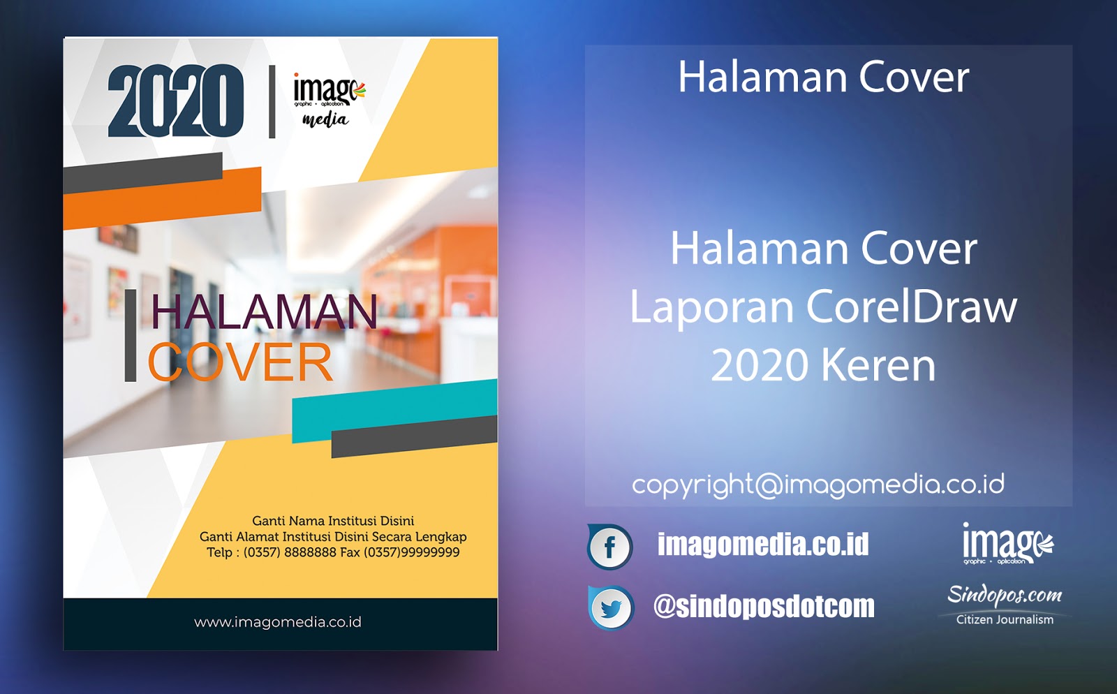 Detail Download Template Cover Buku Corel Draw Nomer 25