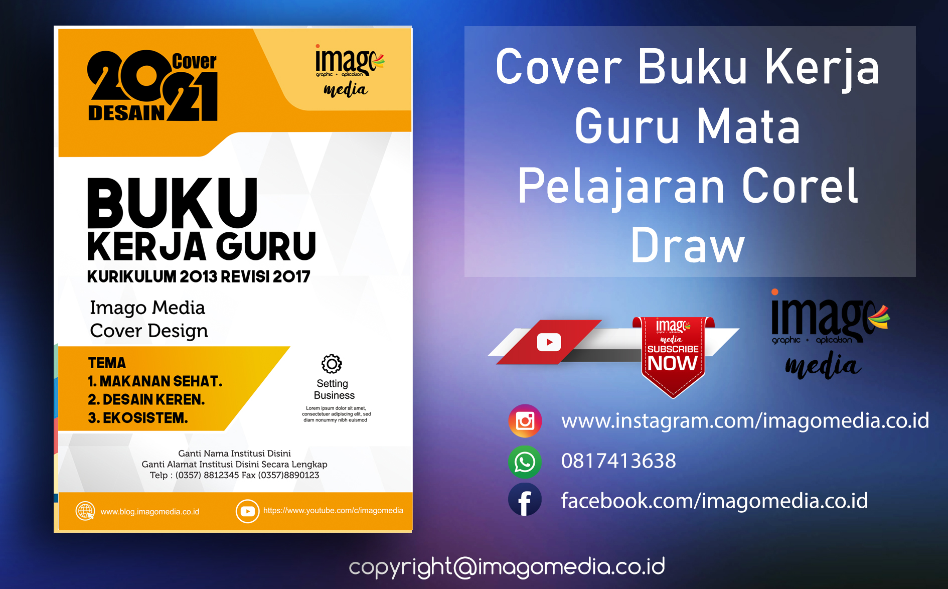 Detail Download Template Cover Buku Corel Draw Nomer 34