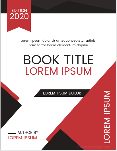 Detail Download Template Cover Buku Word Gratis Nomer 26