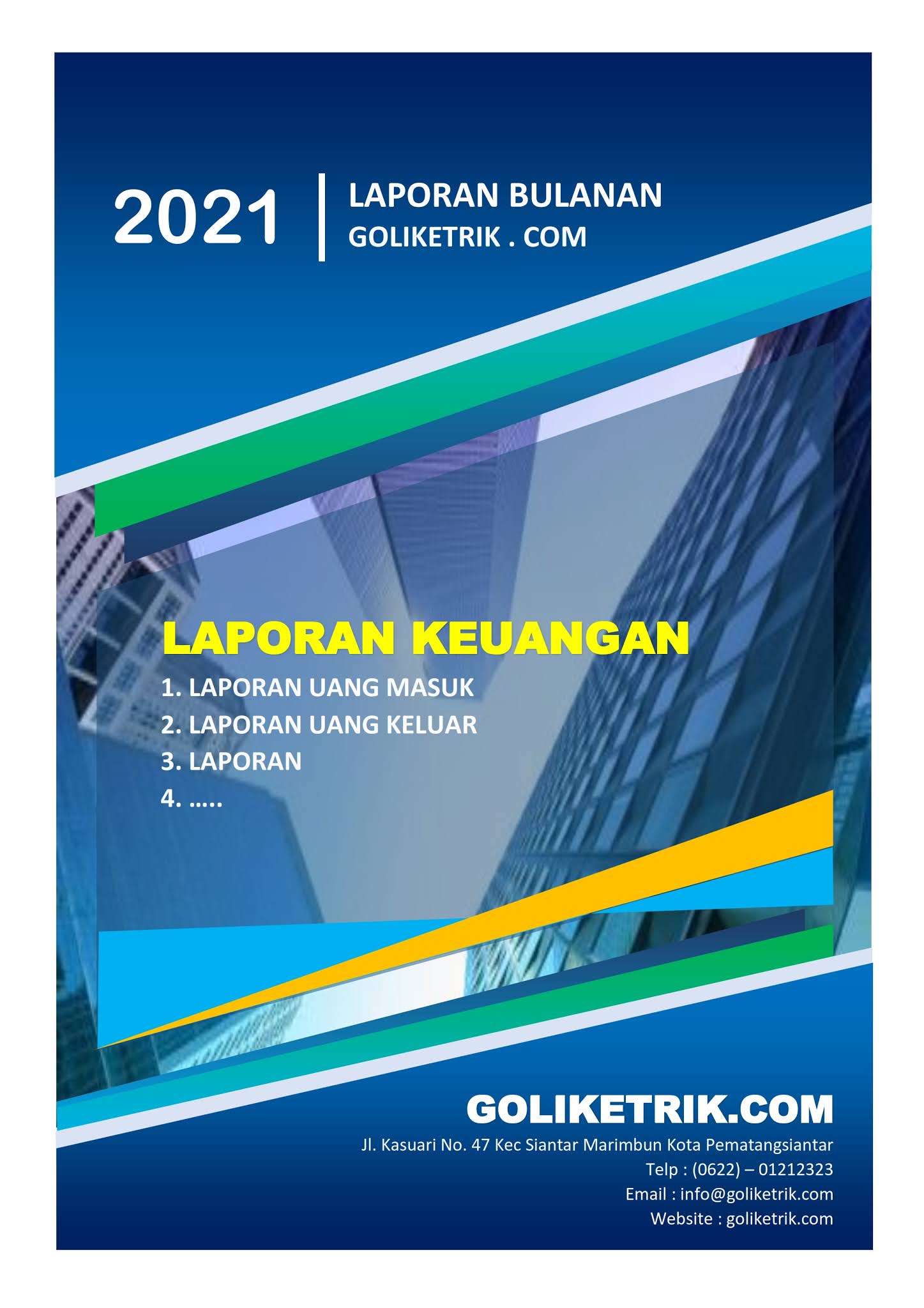 Detail Download Template Cover Laporan Word Gratis Nomer 8