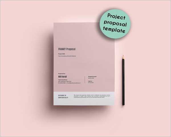 Detail Download Template Desain Proposal Word Nomer 39