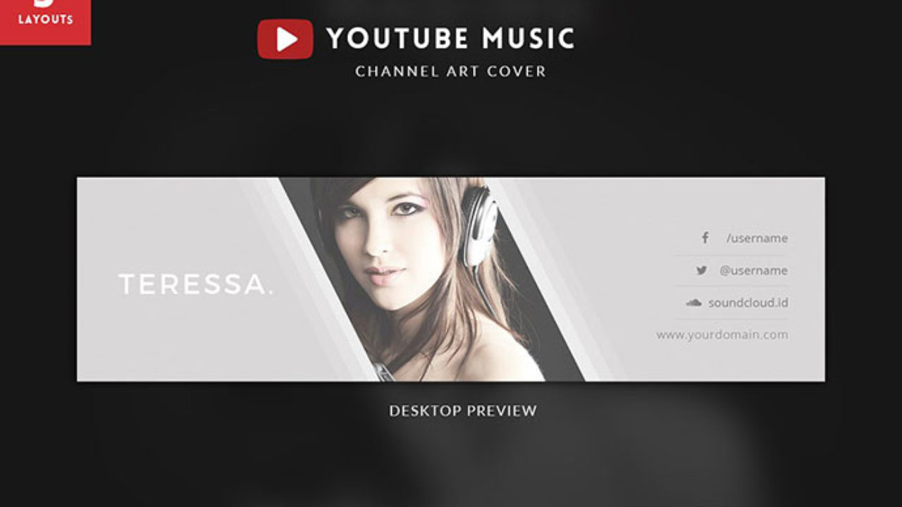Detail Download Template Header Youtube Psd Nomer 3