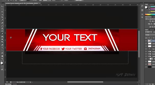 Detail Download Template Header Youtube Psd Nomer 21