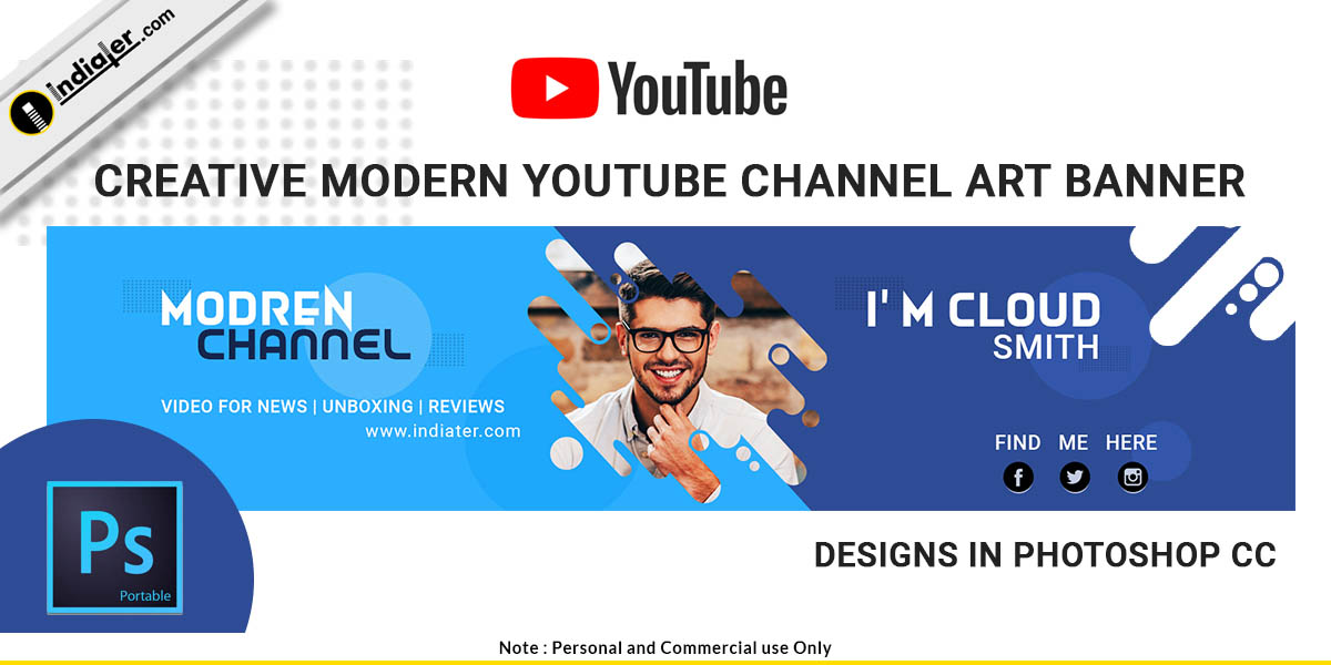 Detail Download Template Header Youtube Psd Nomer 32