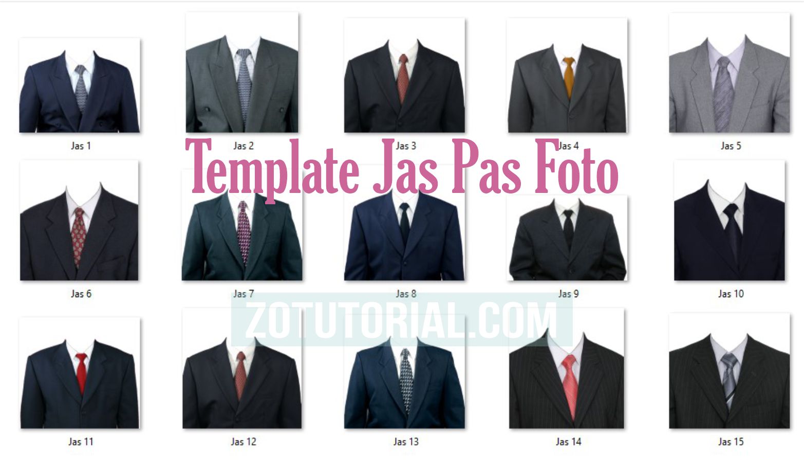 Download Template Jas Photoshop - KibrisPDR