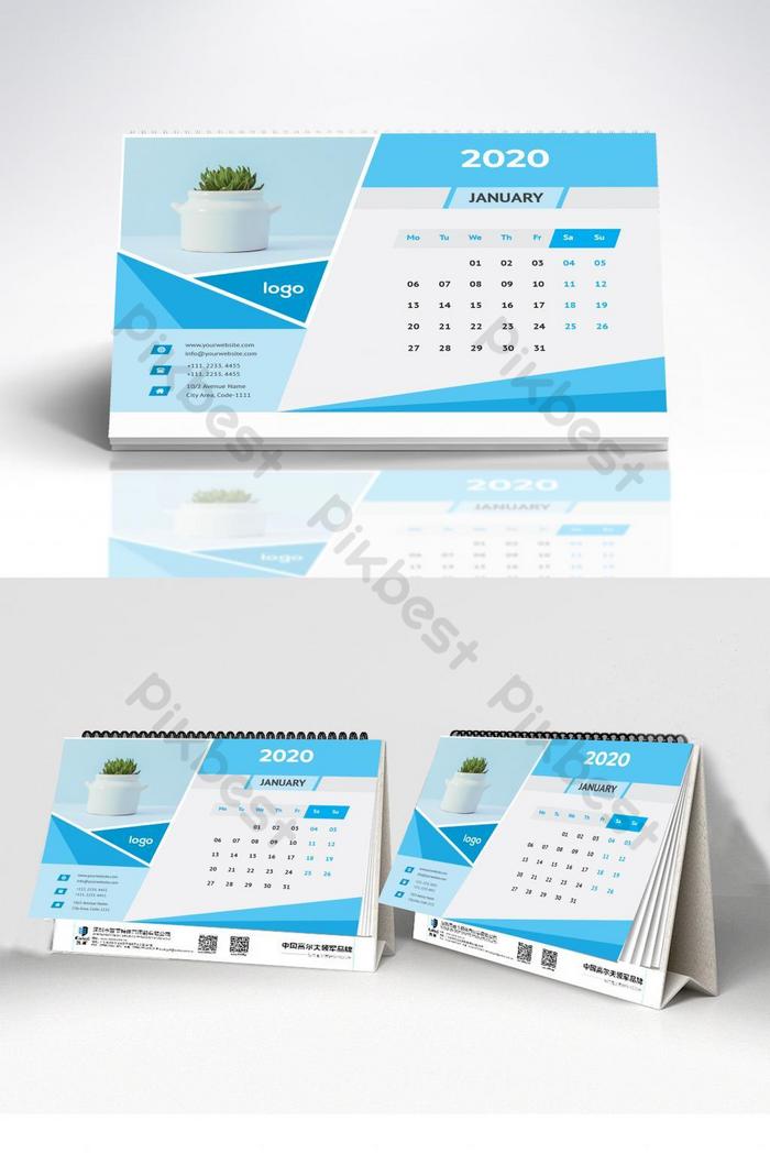 Detail Download Template Kalender 2020 Psd Nomer 37