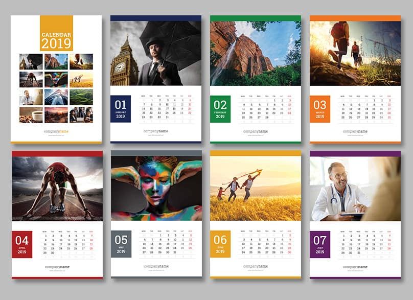 Detail Download Template Kalender 2020 Psd Nomer 38