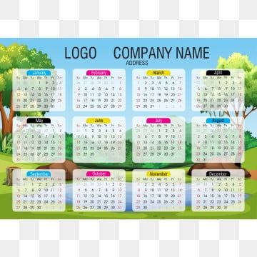 Detail Download Template Kalender 2020 Psd Nomer 52