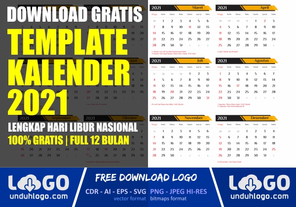 Detail Download Template Kalender 2021 Png Nomer 11