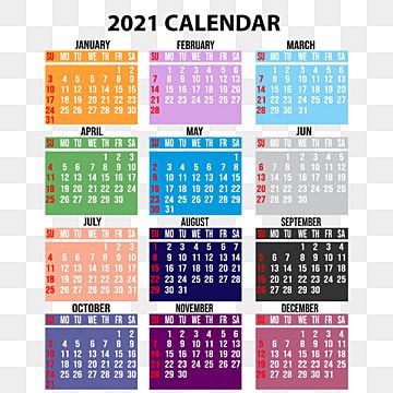 Detail Download Template Kalender 2021 Png Nomer 22