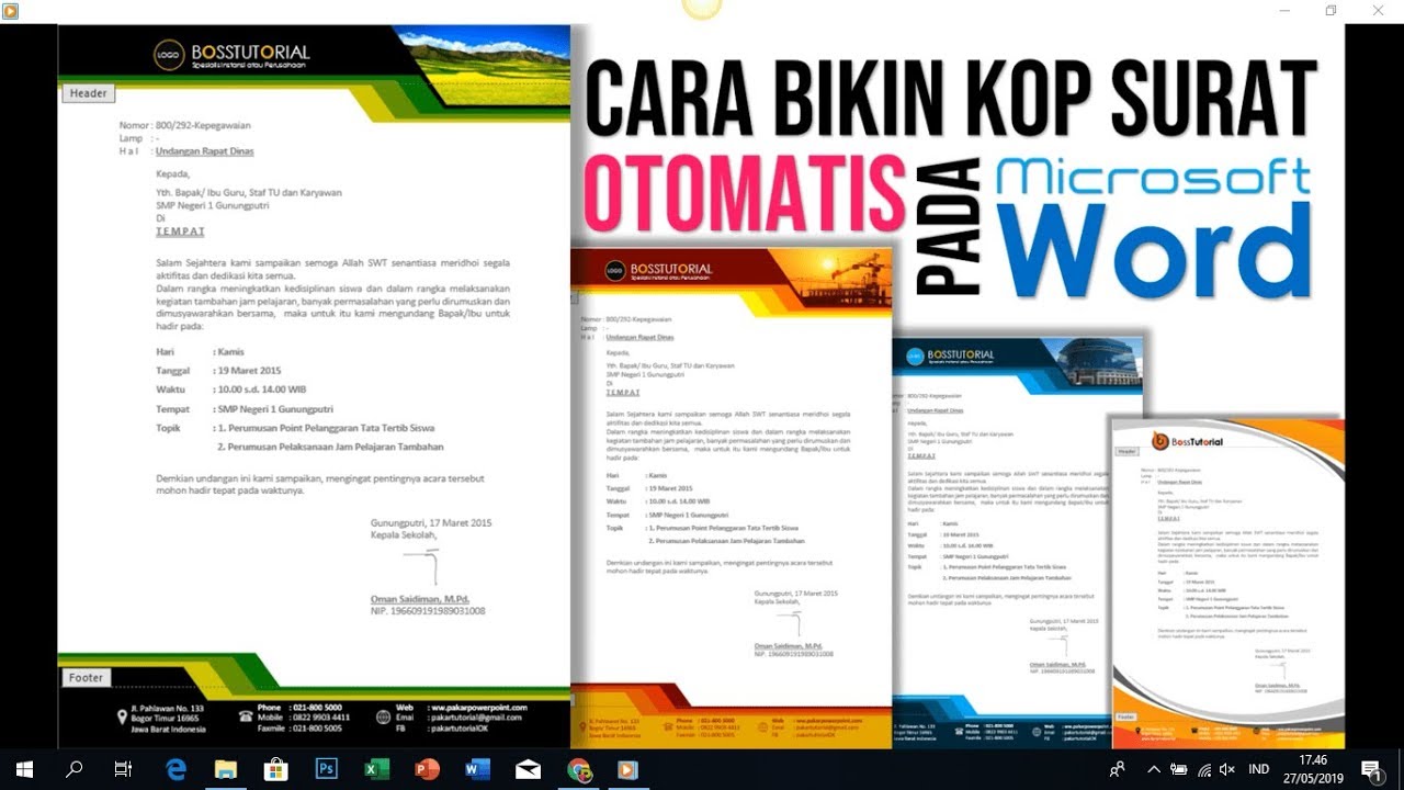 Detail Download Template Kop Surat Gratis Nomer 41