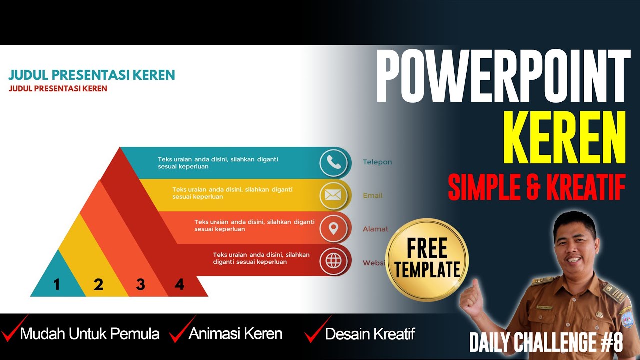 Detail Download Template Powerpoint 2010 Keren Nomer 37