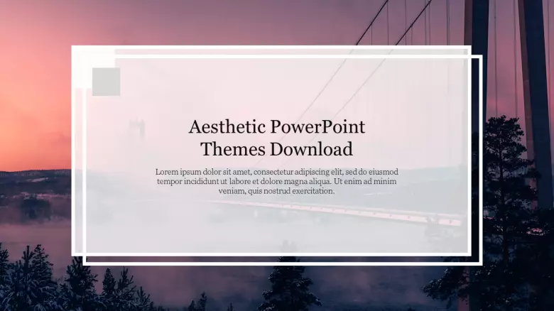 Detail Download Template Powerpoint Aesthetic Nomer 56