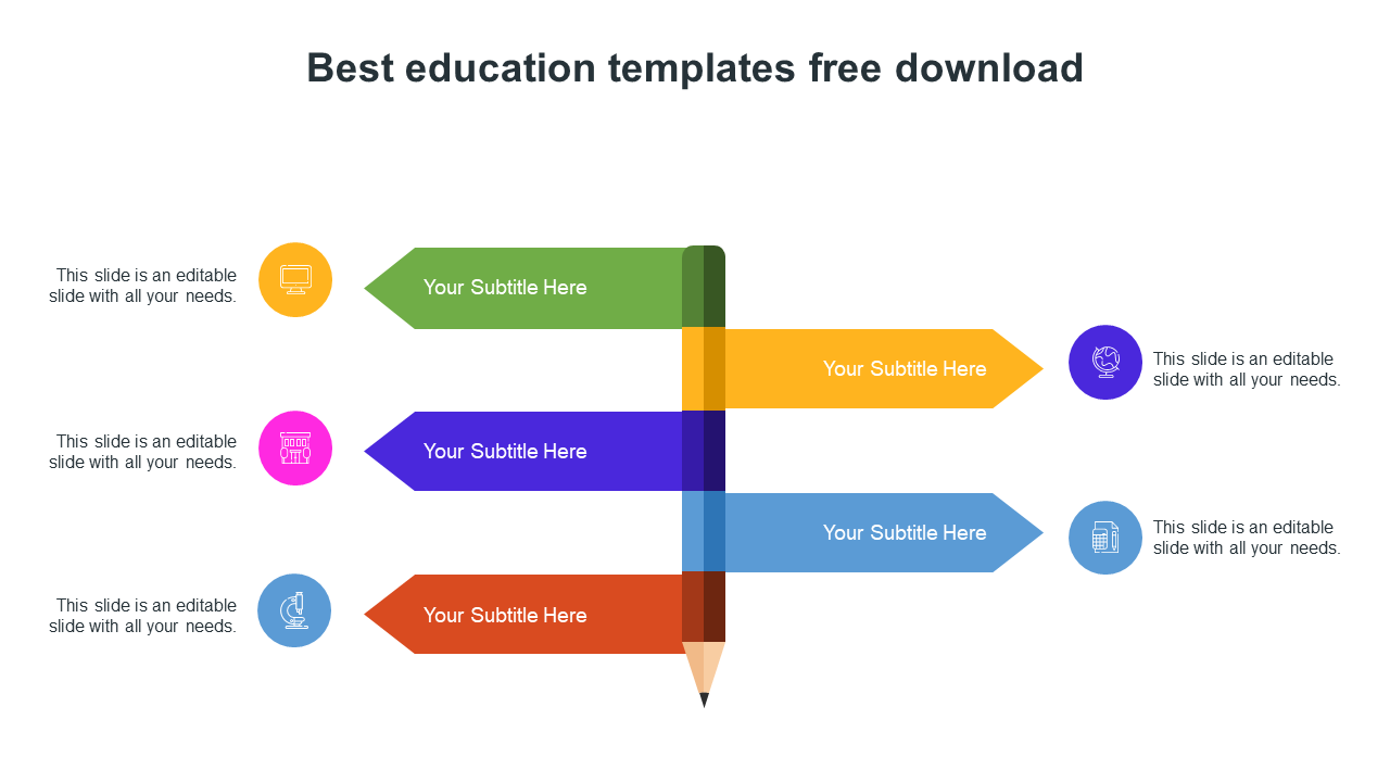 Detail Download Template Powerpoint Education Nomer 22