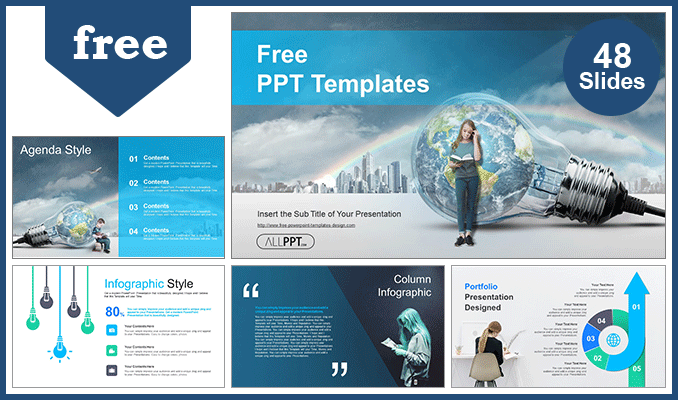 Detail Download Template Powerpoint Education Nomer 34