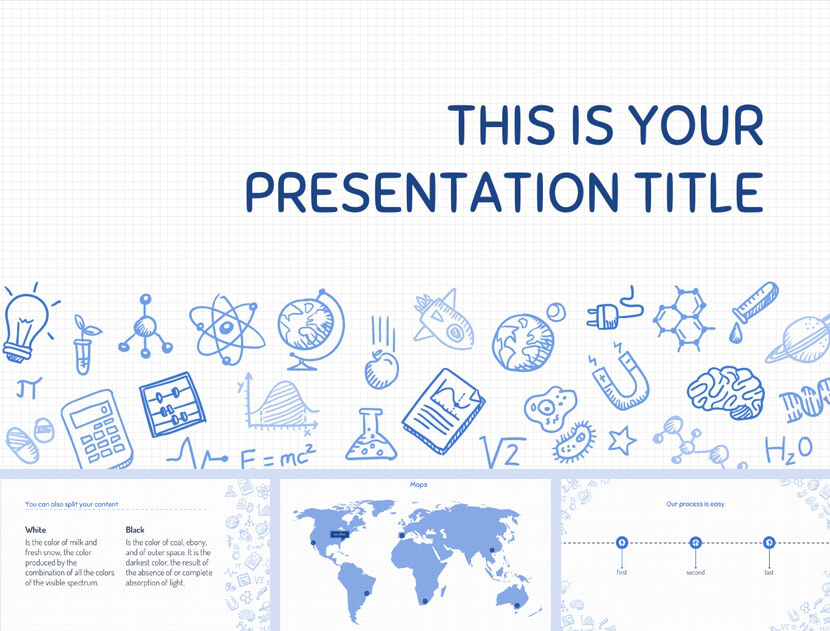 Detail Download Template Powerpoint Education Nomer 41