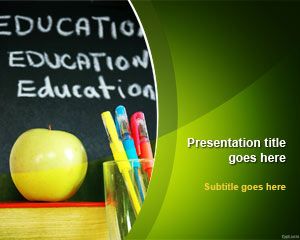 Detail Download Template Powerpoint Education Nomer 45