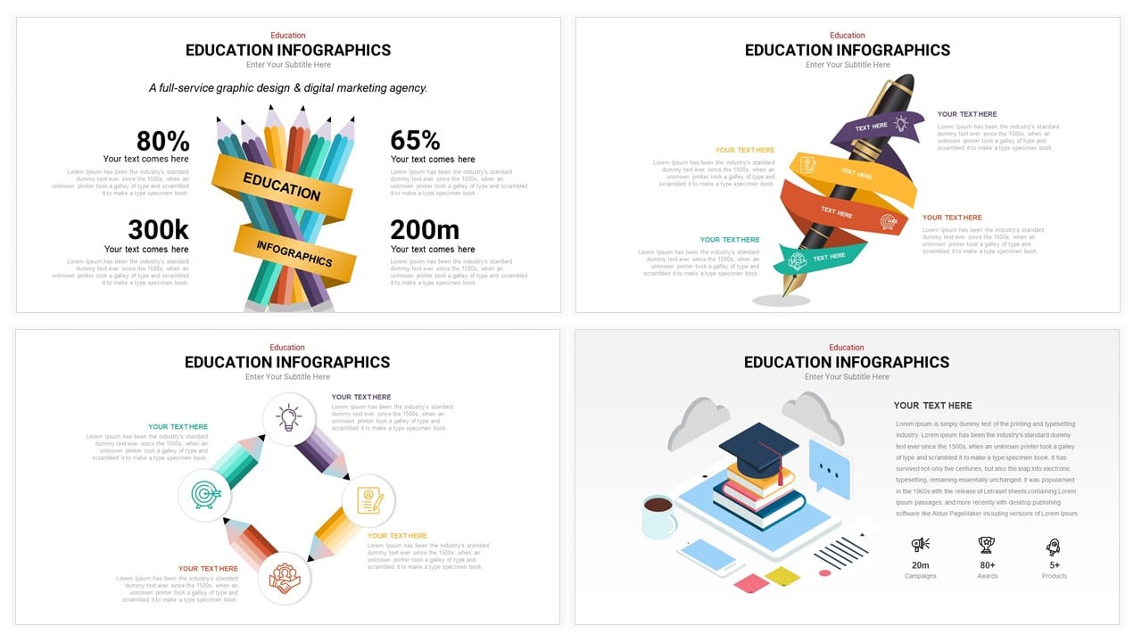 Detail Download Template Powerpoint Education Nomer 54
