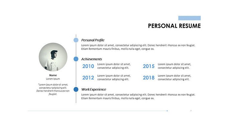 Detail Download Template Ppt Biodata Diri Gratis Koleksi Nomer 21