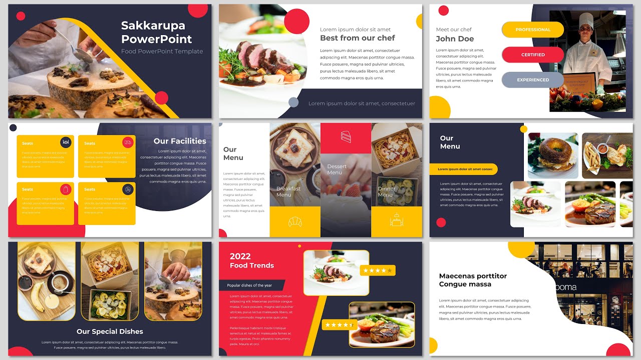 Detail Download Template Ppt Makanan Nomer 38