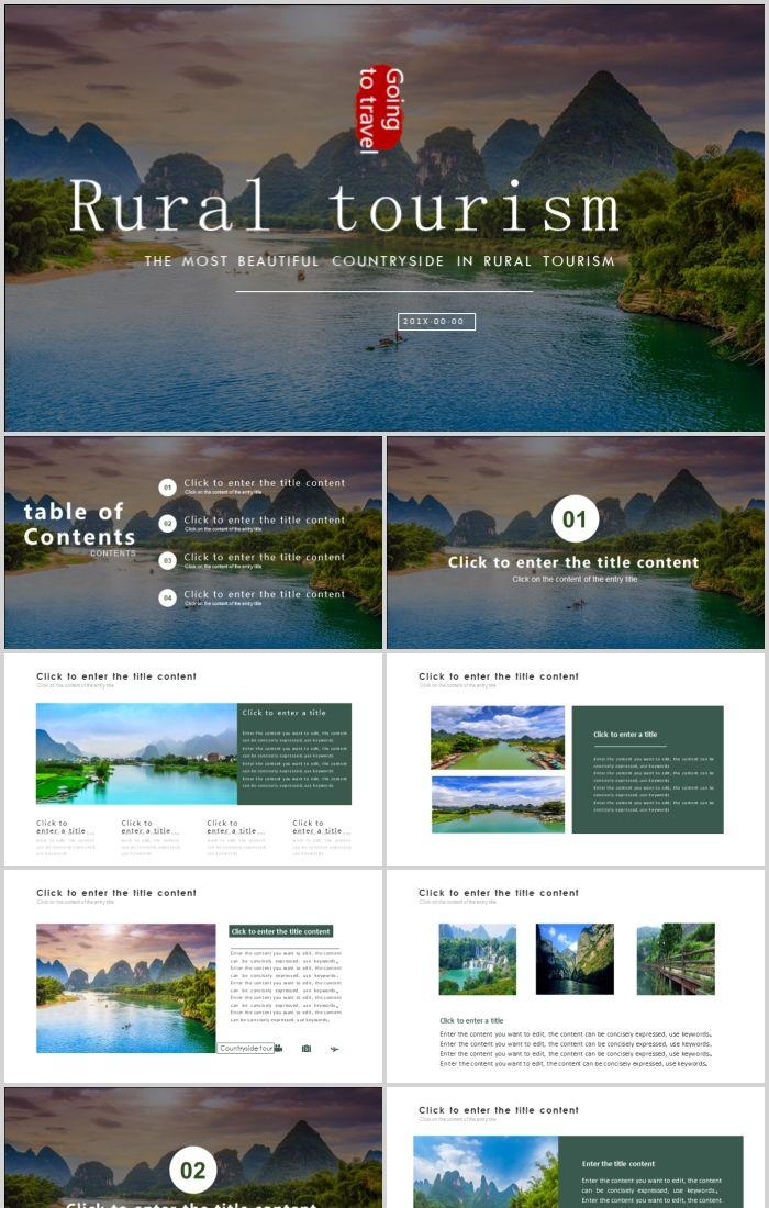 Detail Download Template Ppt Pariwisata Nomer 44