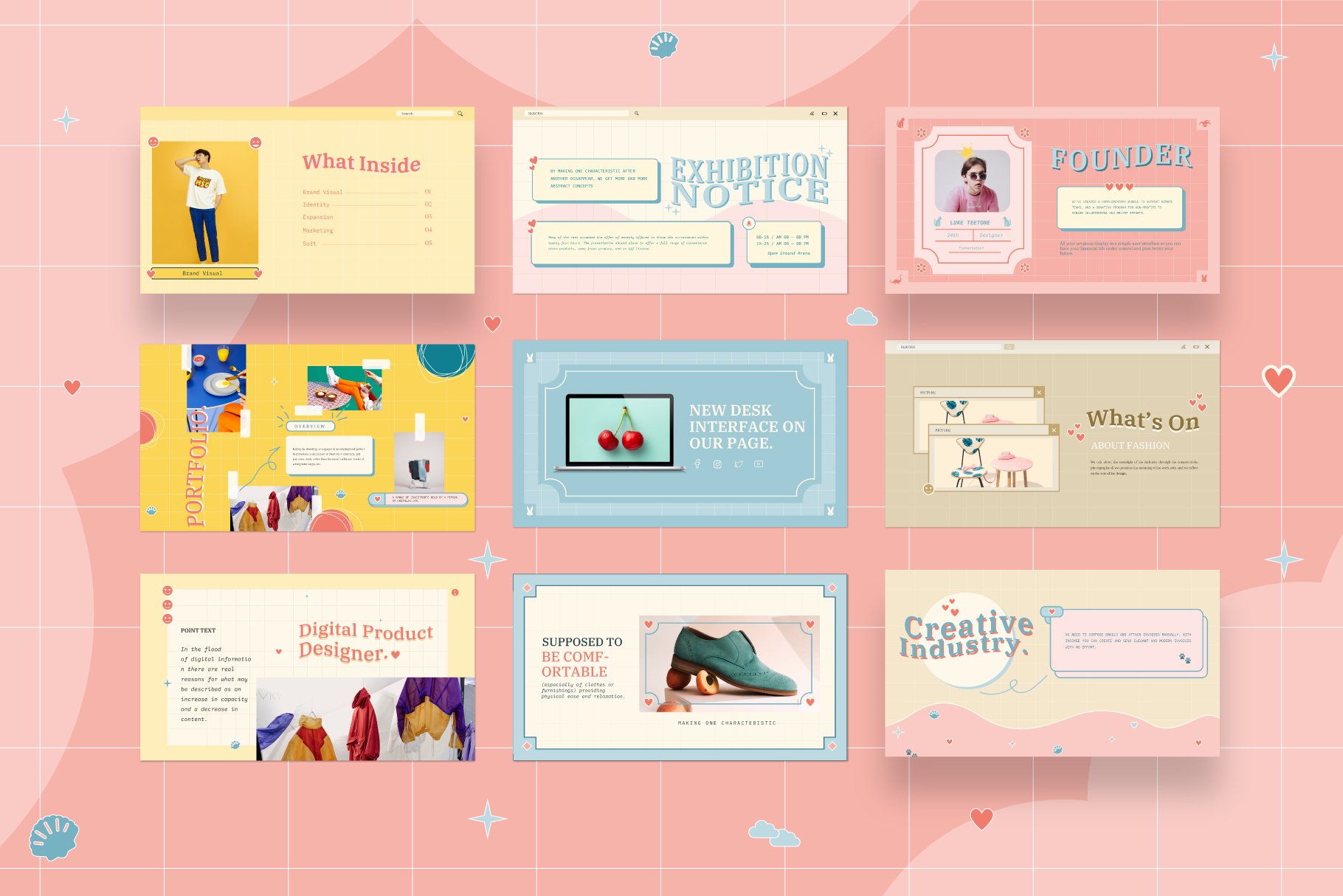 Download Download Template Ppt Pastel Gratis Nomer 15