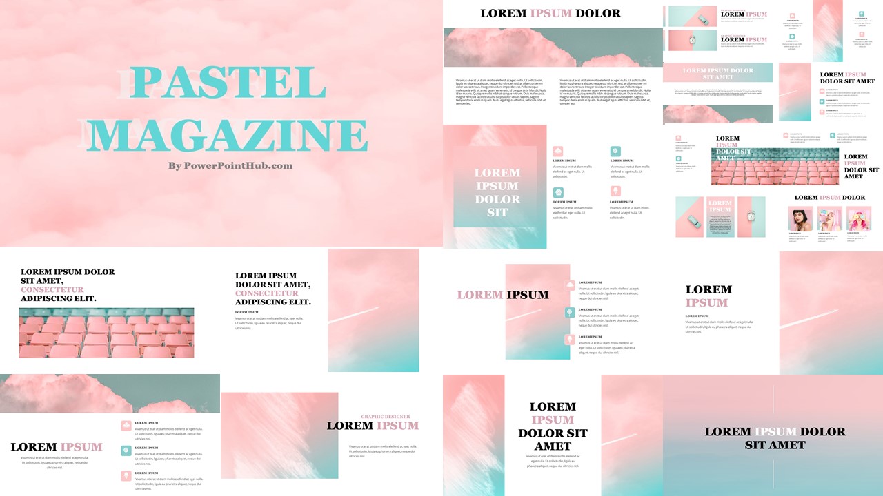 Detail Download Template Ppt Pastel Gratis Nomer 18