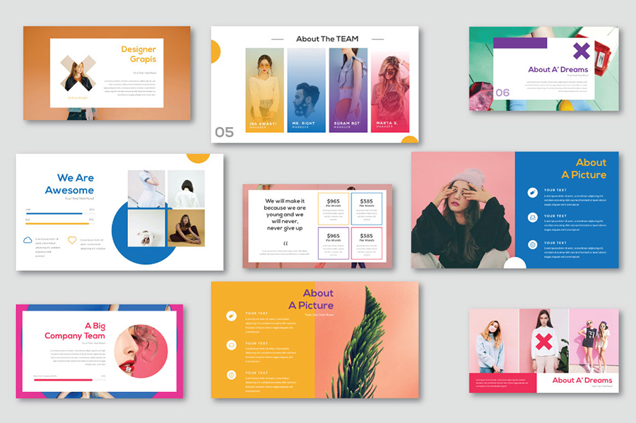 Detail Download Template Ppt Pastel Gratis Nomer 20