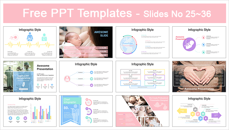 Detail Download Template Ppt Pink Nomer 54