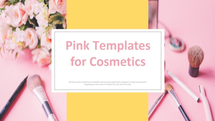 Detail Download Template Ppt Pink Nomer 55